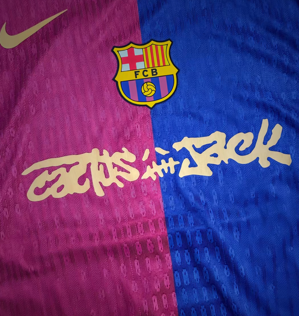 FC BARCELONA X TRAVIS SCOTT MATCH HOME JERSEY