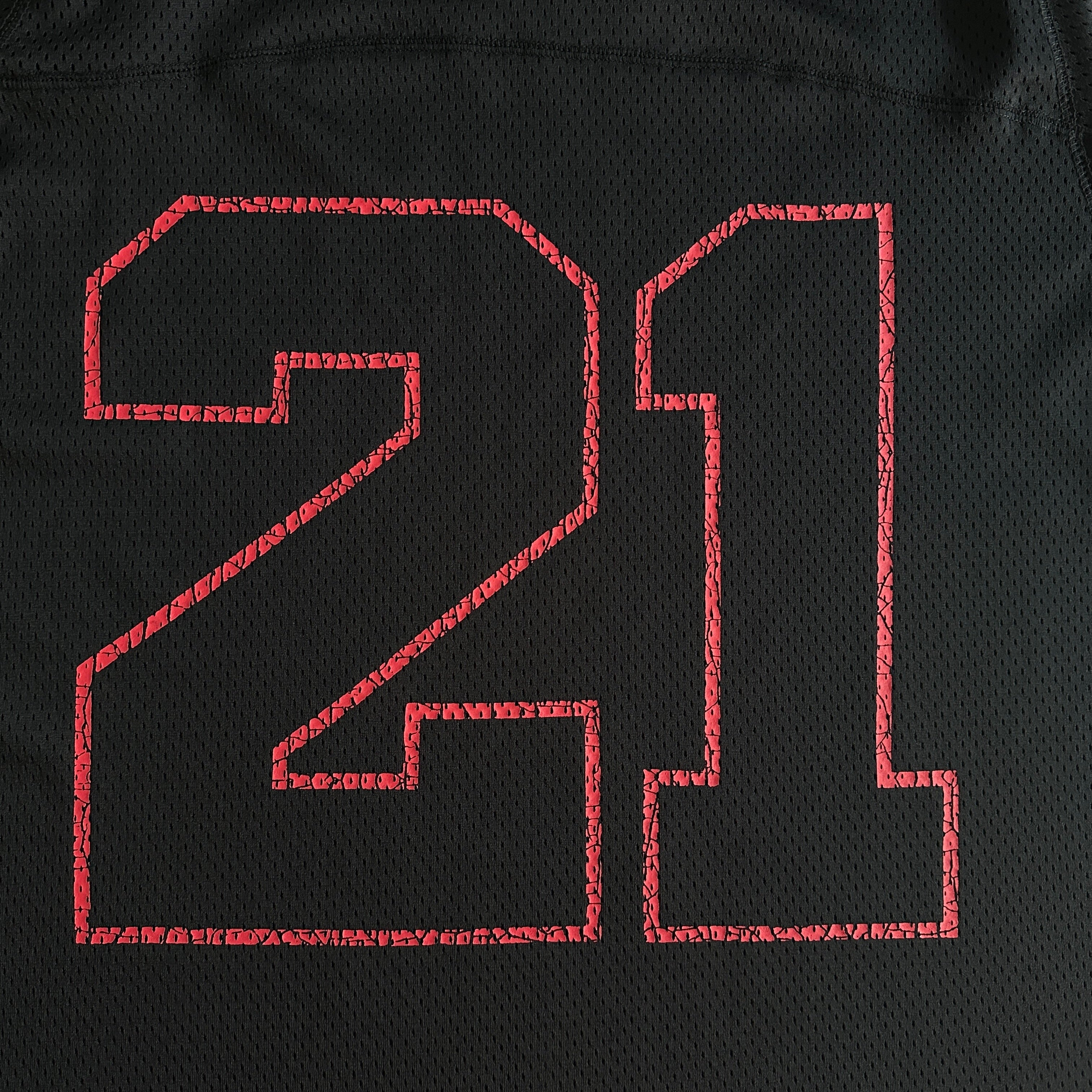 CORTEIZ X SLAUGHTER GANG 21 SAVAGE MESH T-SHIRT