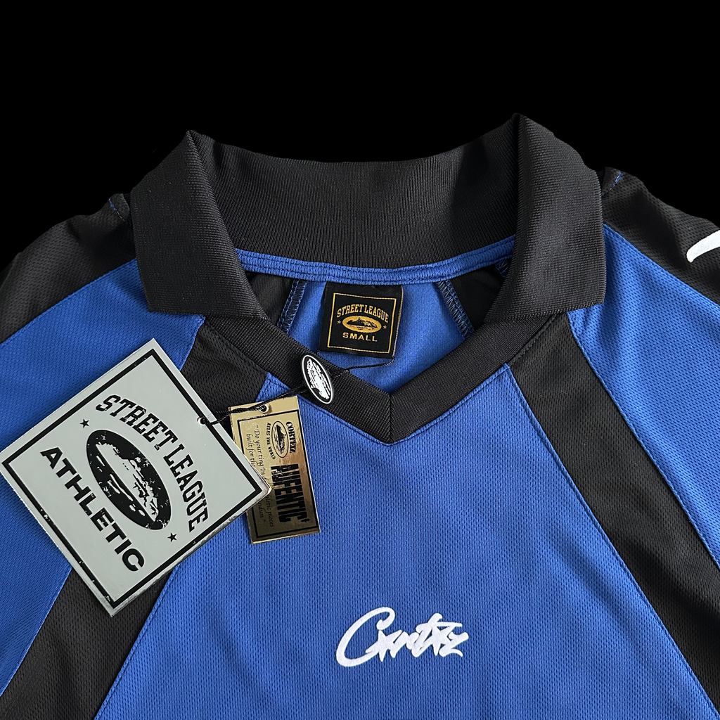 CORTEIZ ALCATRAZ FOOTBALL JERSEY (NAVY)