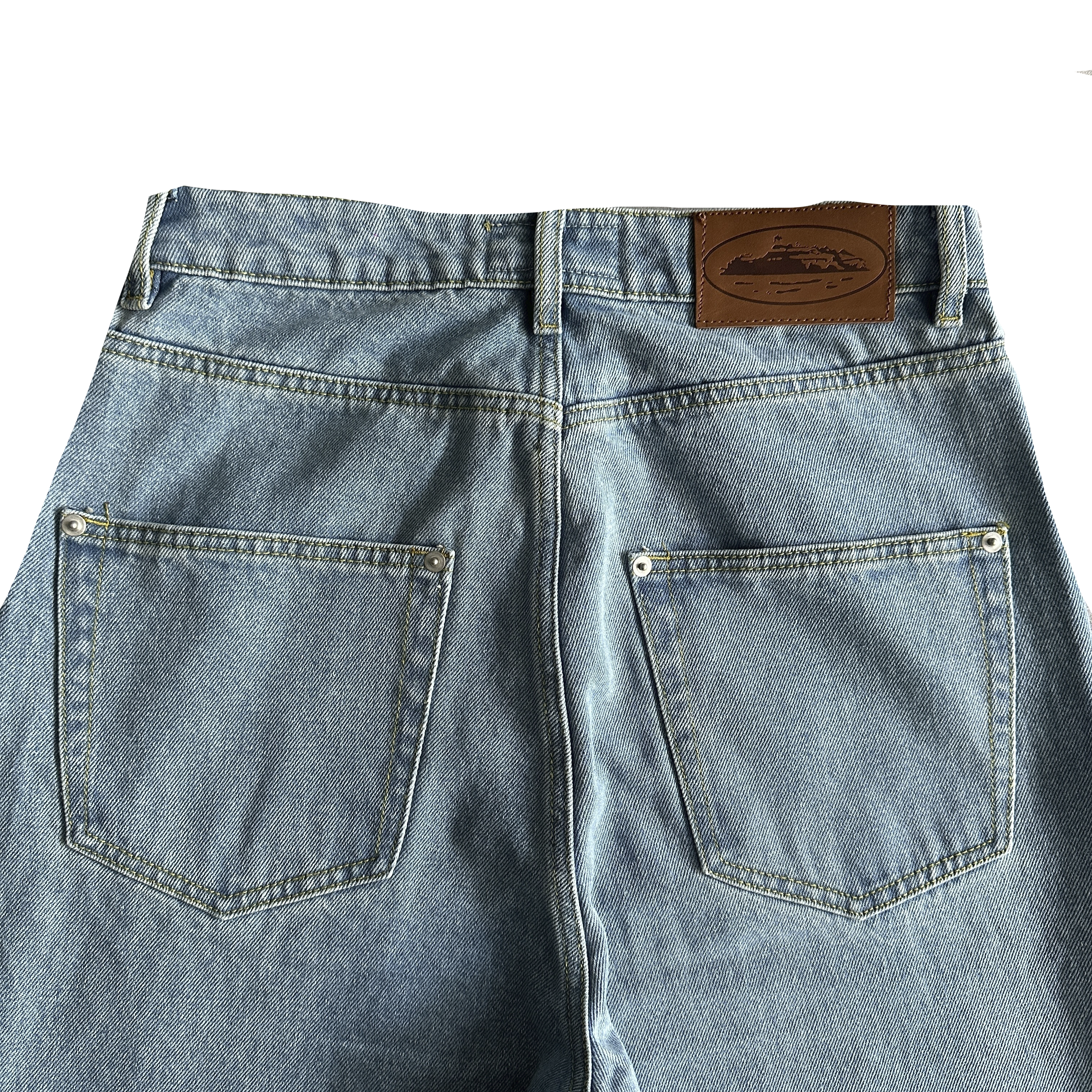 CORTEIZ ALCATRAZ BAGGY JEANS