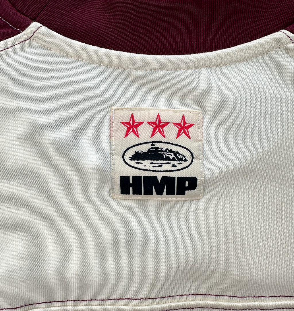CORTEIZ HMP VINTAGE JERSEY (CREAM / BURGUNDY)