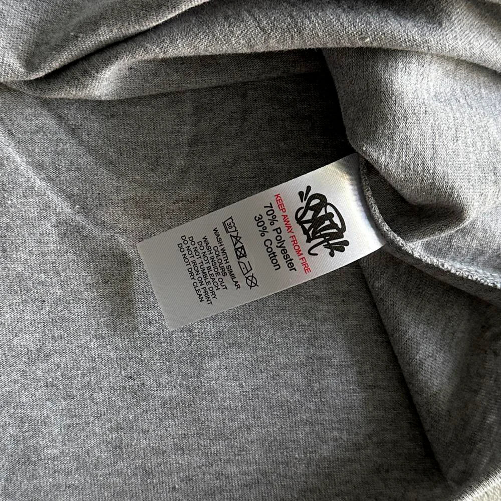 SYNA T-SHIRT & SHORTS LOGO SET (GREY)