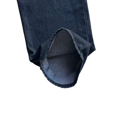 CORTEIZ DUAL STRIPE BAGGY JEANS (BLACK WASH)