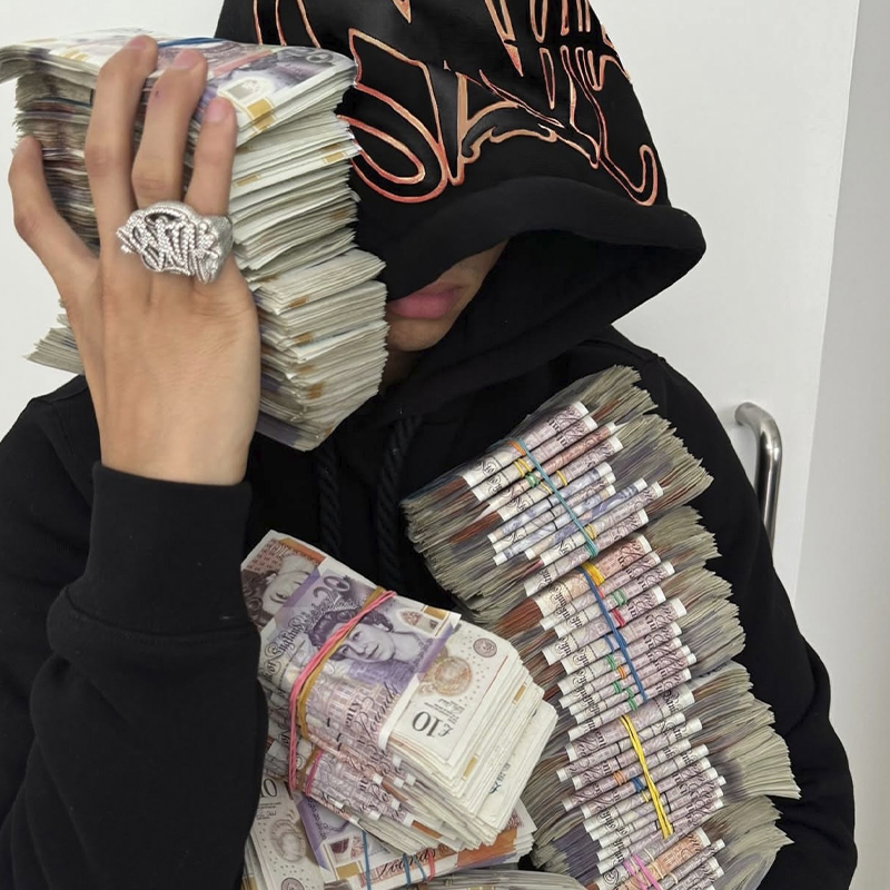 SYNA TRACKSUIT (BLACK ROSE)