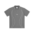 CORTEIZ PIPED POLO SHIRT (GREY)