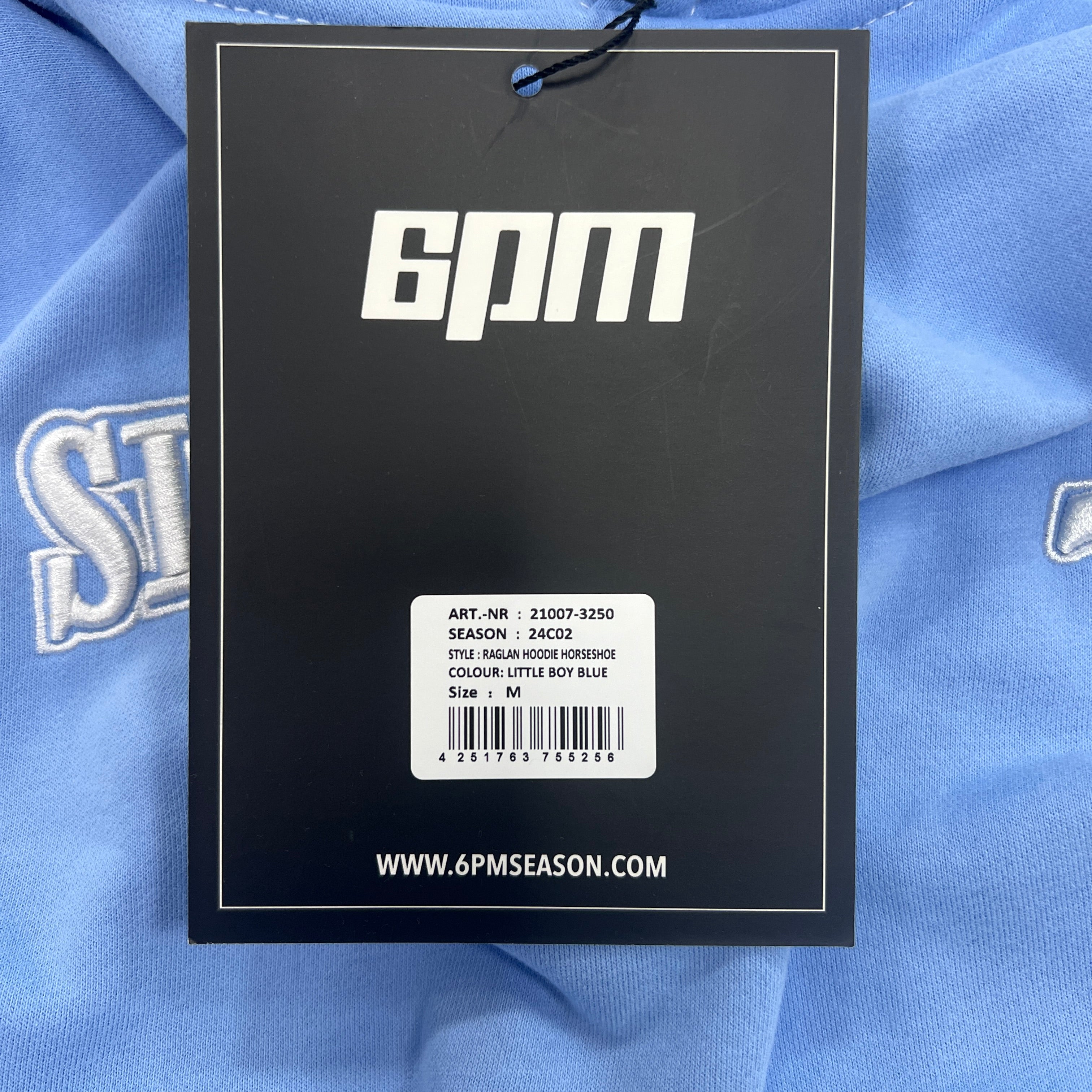 HOODIE 6PM X TRUE RELIGION (SKY BLUE)