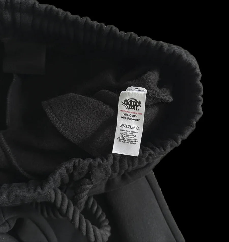 SYNA TRACKSUIT - (BLACK/BLUE)