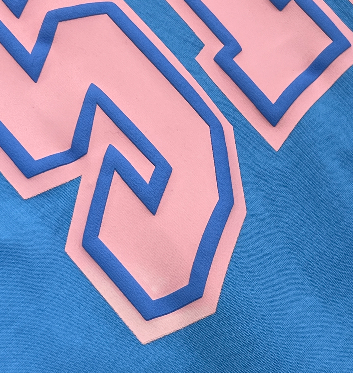 SYNA COLLEGE TEE (BLUE/PINK)
