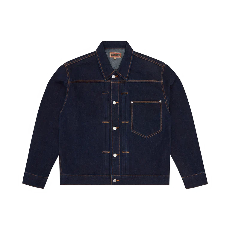 CORTEIZ TYPE II FRAYED DENIM JACKET INDIGO