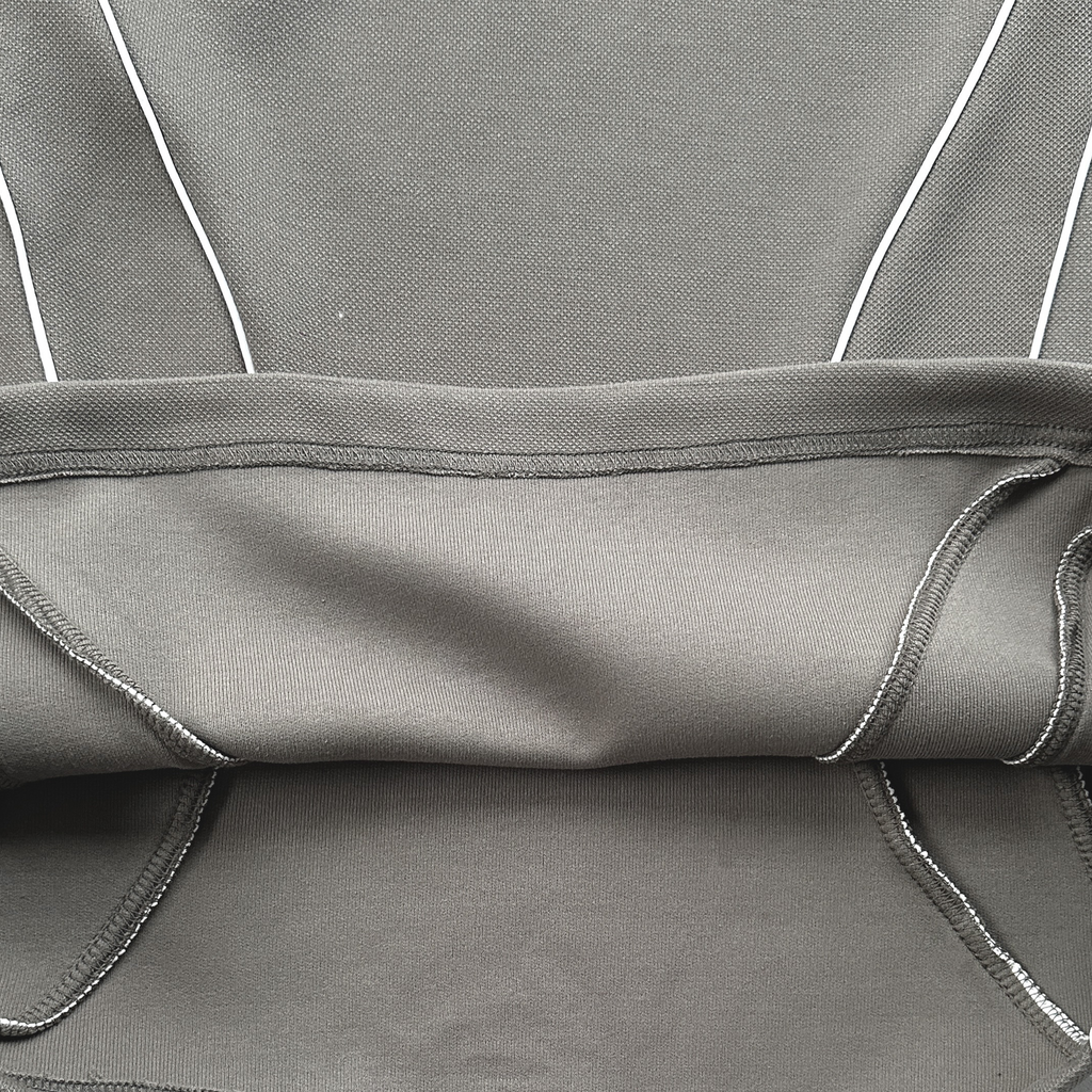 CORTEIZ PIPED POLO SHIRT (GREY)