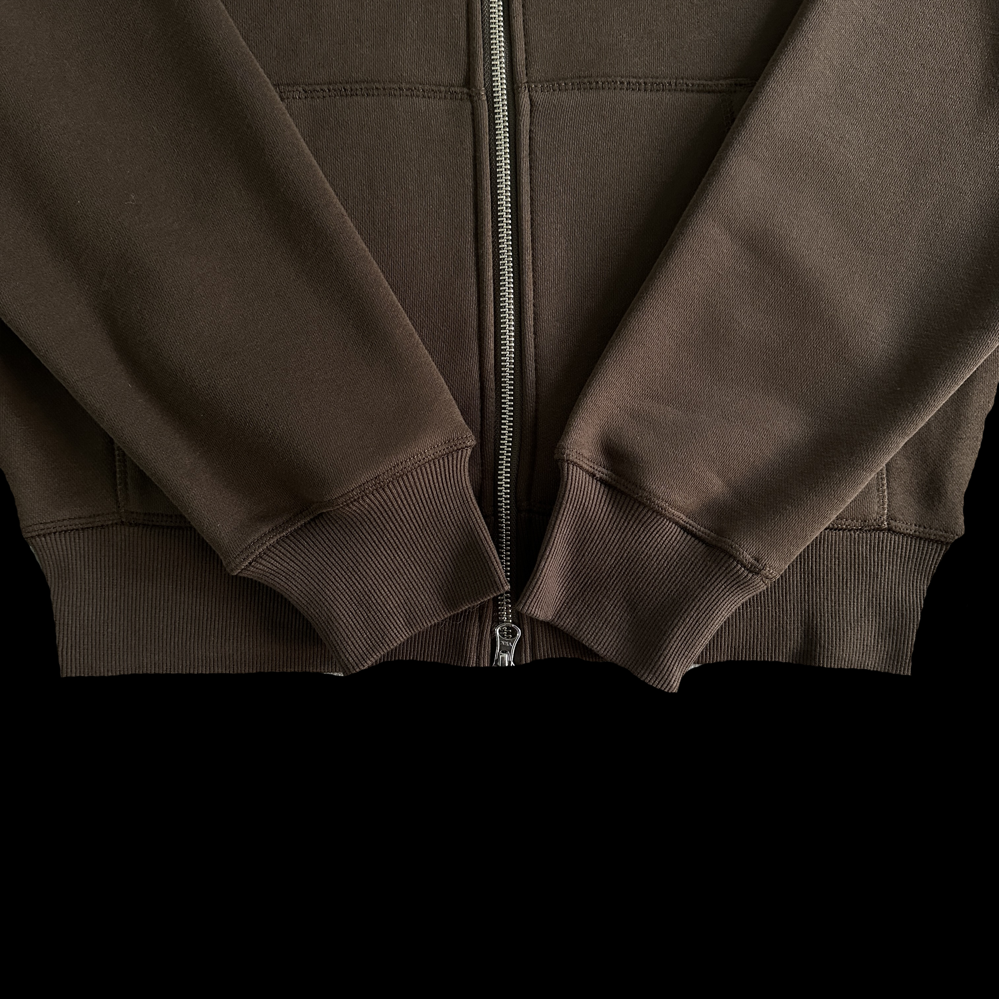 CORTEIZ ISLAND PUFF PRINT ZIP TRACKSUIT (BROWN)