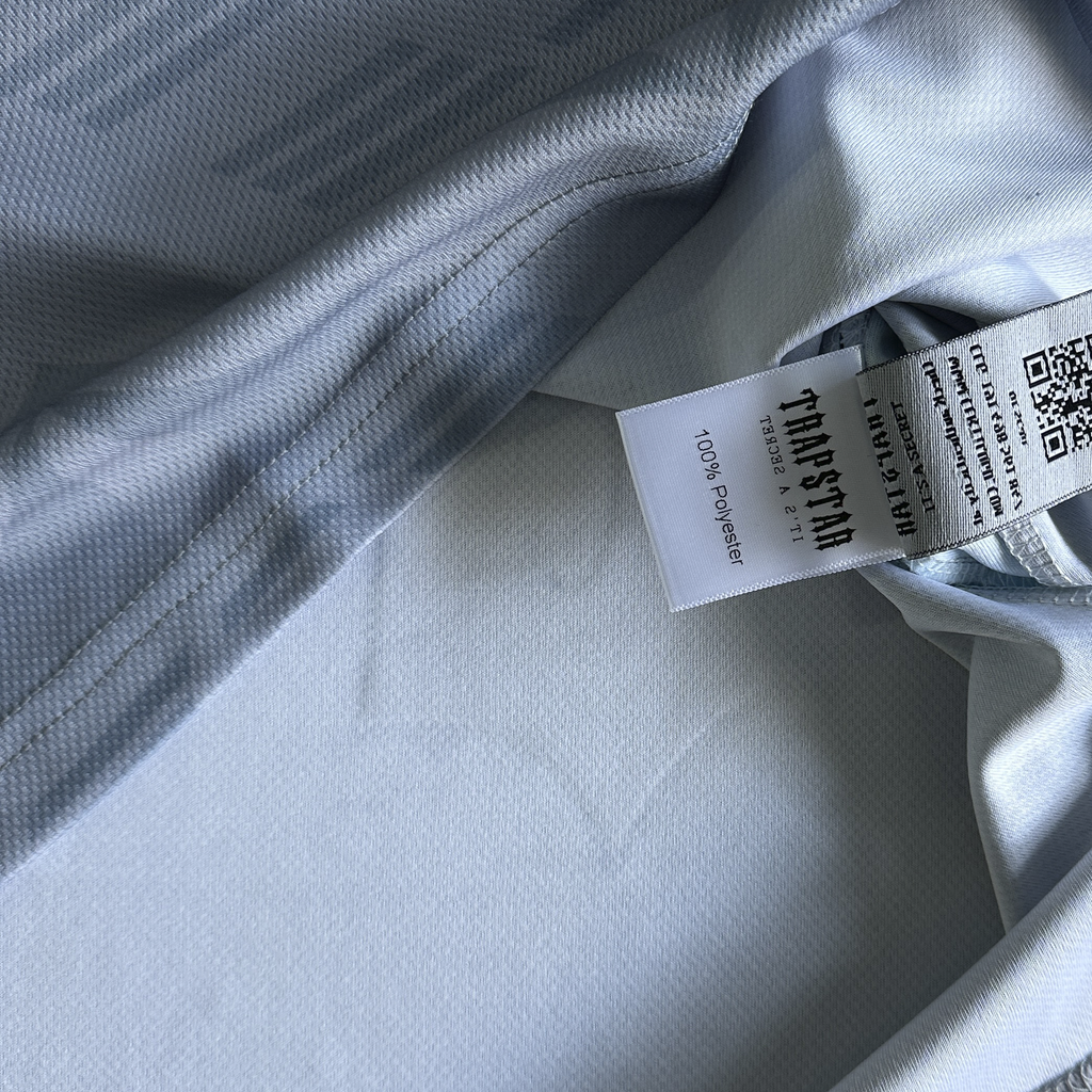 TRAPSTAR IRONGATE FOOTBALL JERSEY (GREY/BLUE)