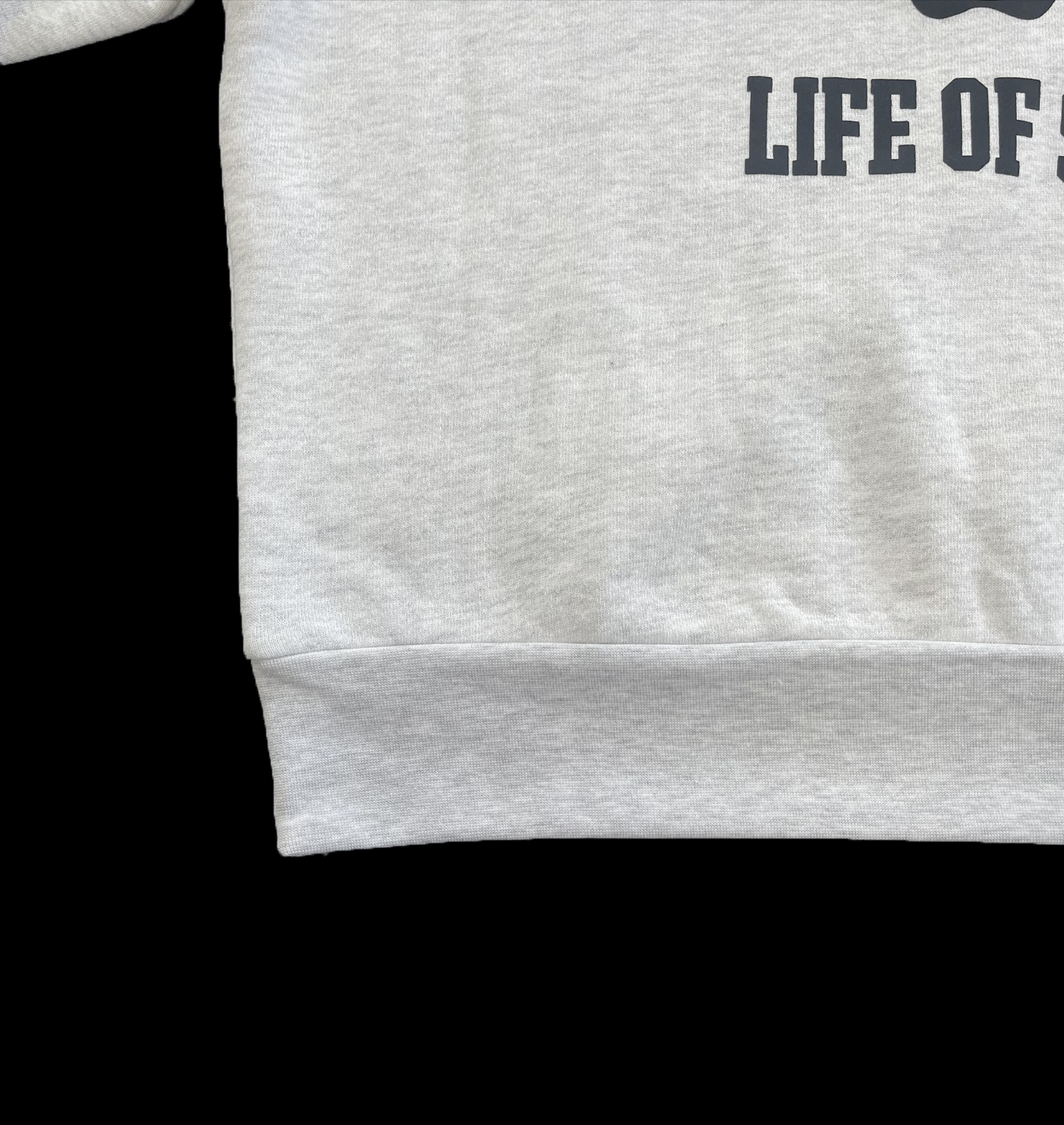 SYNA COLLEGE CREW SWEATER (GREY)