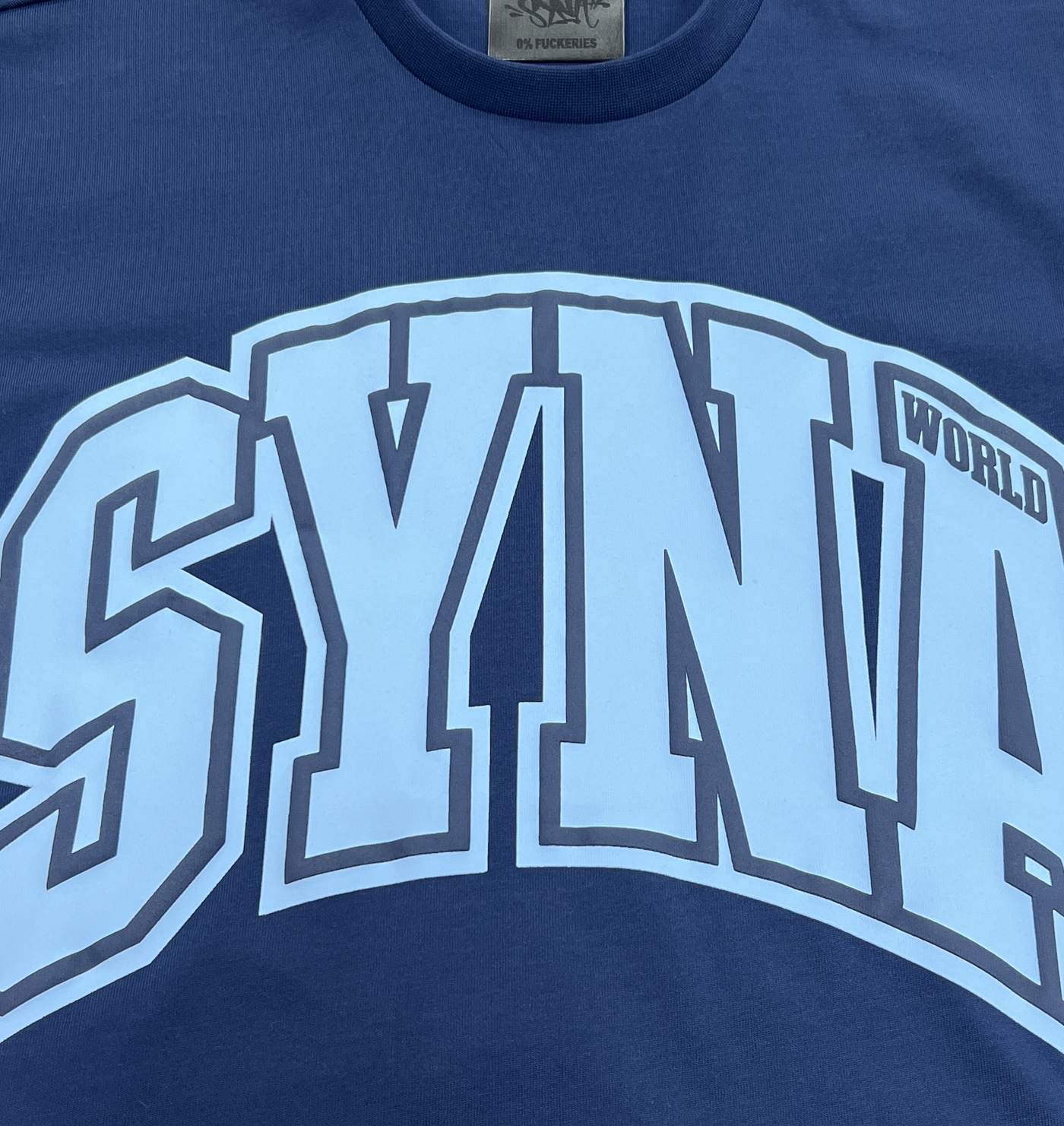 SYNA COLLEGE TEE (BLUE)
