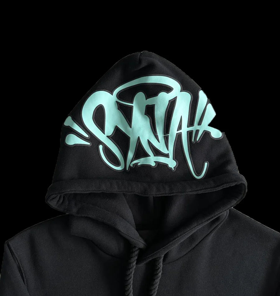 SYNA TRACKSUIT - (BLACK/BLUE)