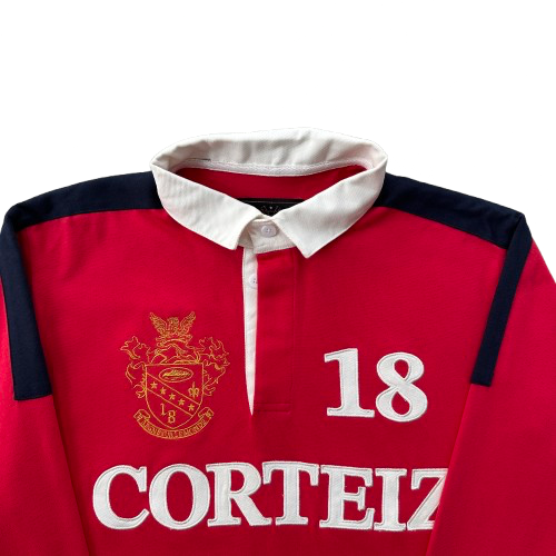 CORTEIZ PANELED RUGBY (RED)