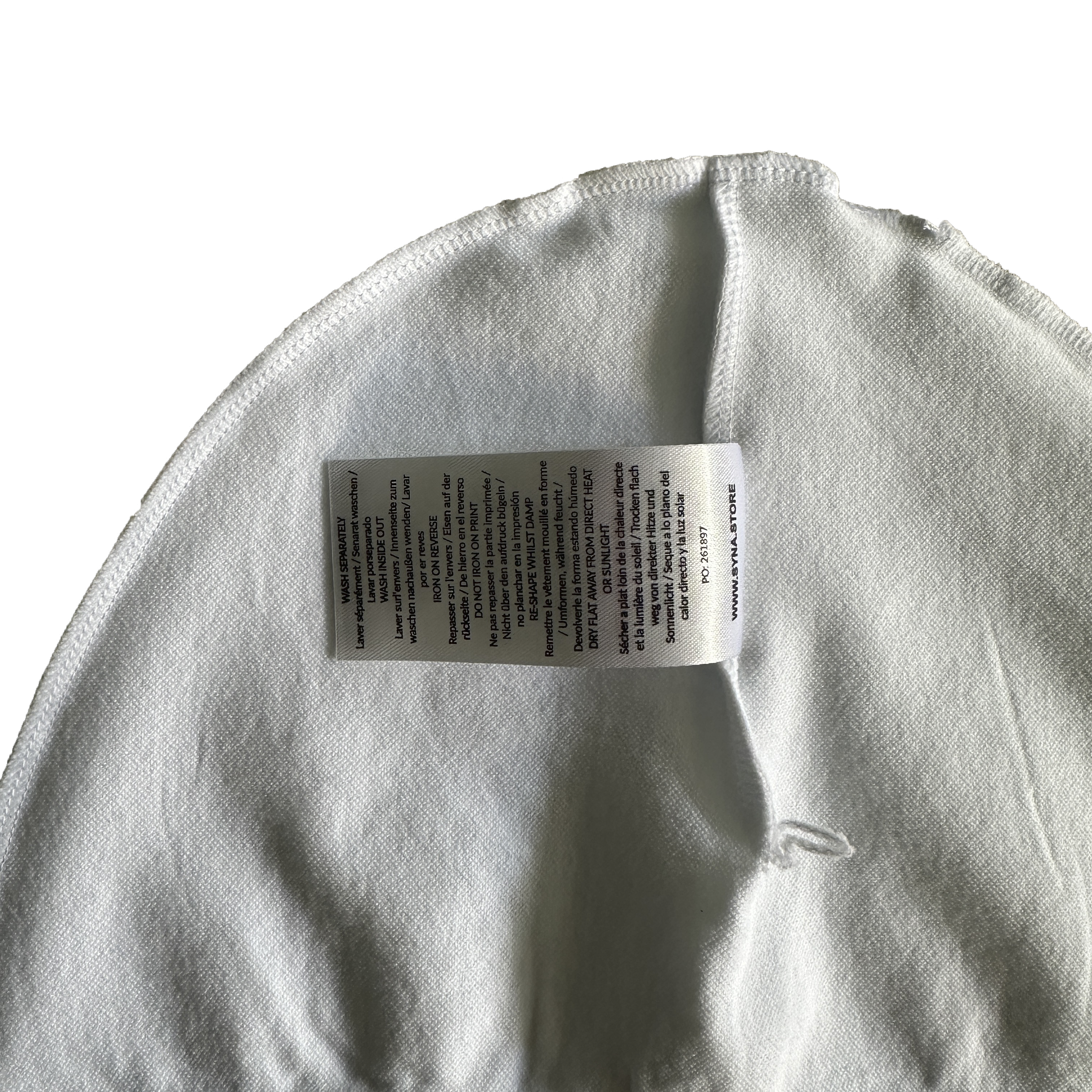 SYNA WORLD SKULL CAP BEANIE (WHITE)