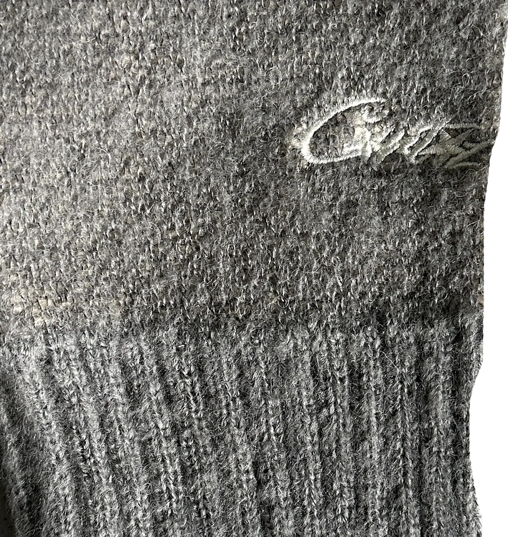 CORTEIZ C STAR GRADIENT MOHAIR KNIT SWEATER (GREY)