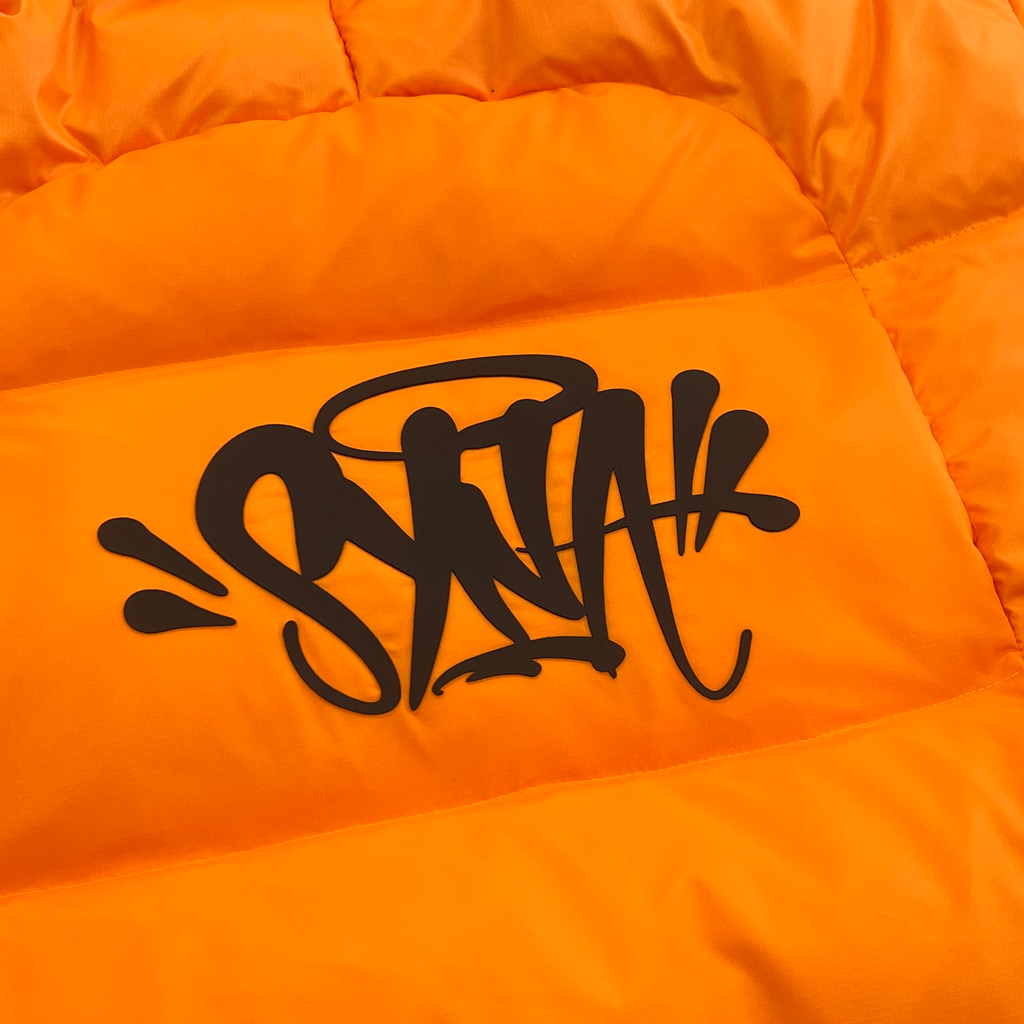 SYNA WORLD WAVE PUFFER JACKET (ORANGE)