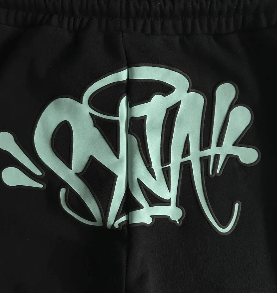 SYNA TRACKSUIT - (BLACK/BLUE)