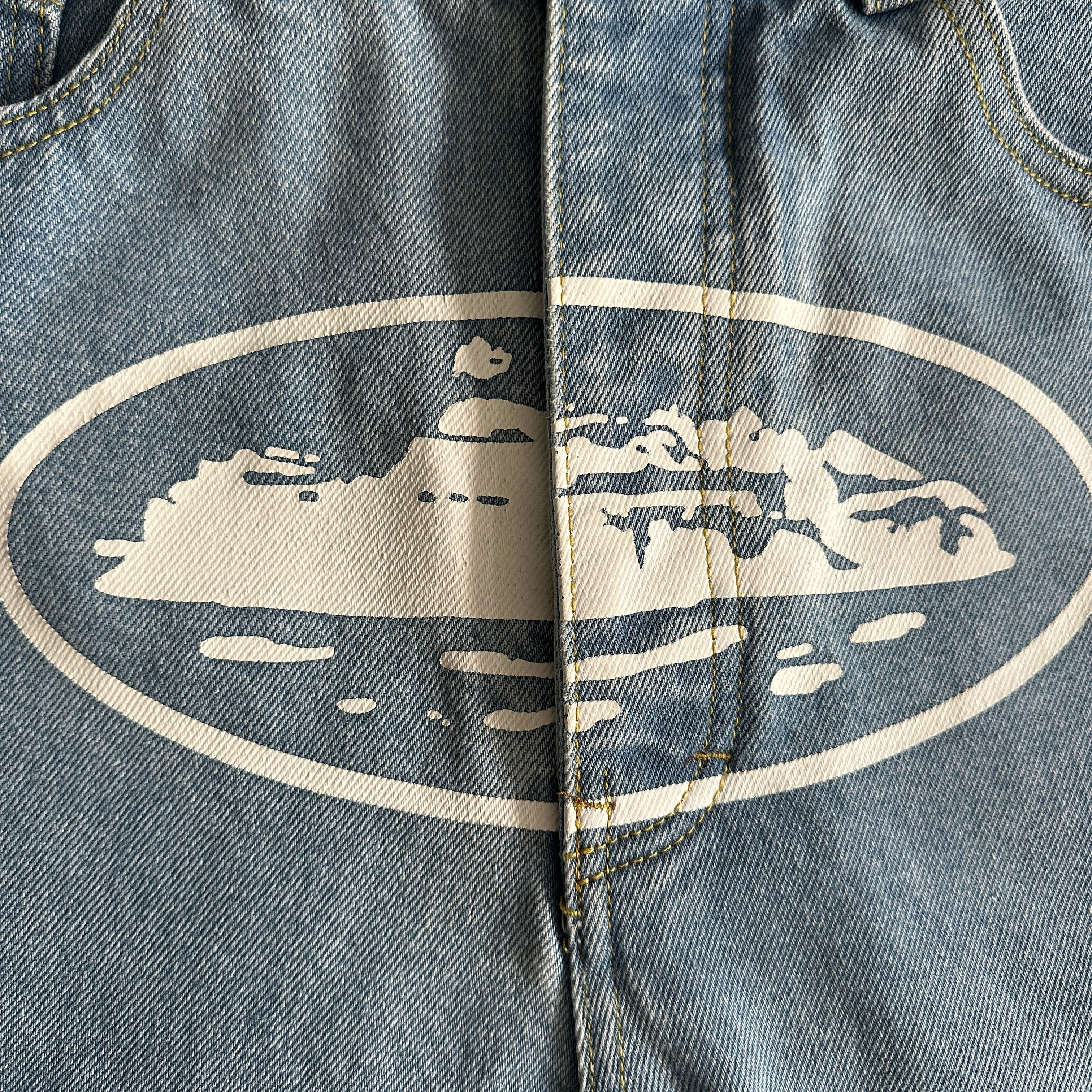 CORTEIZ ALCATRAZ BAGGY JEANS