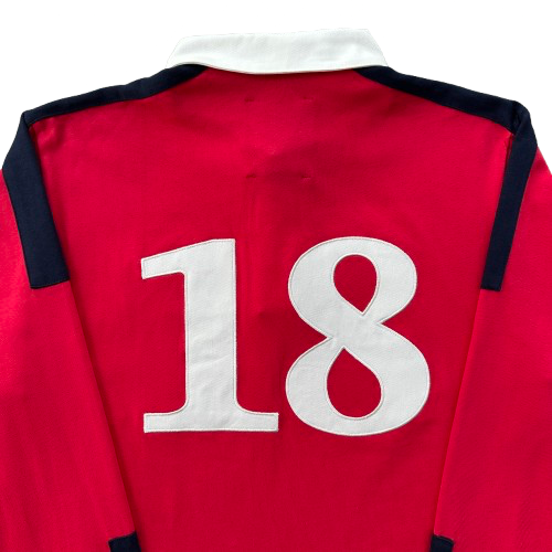 CORTEIZ PANELED RUGBY (RED)