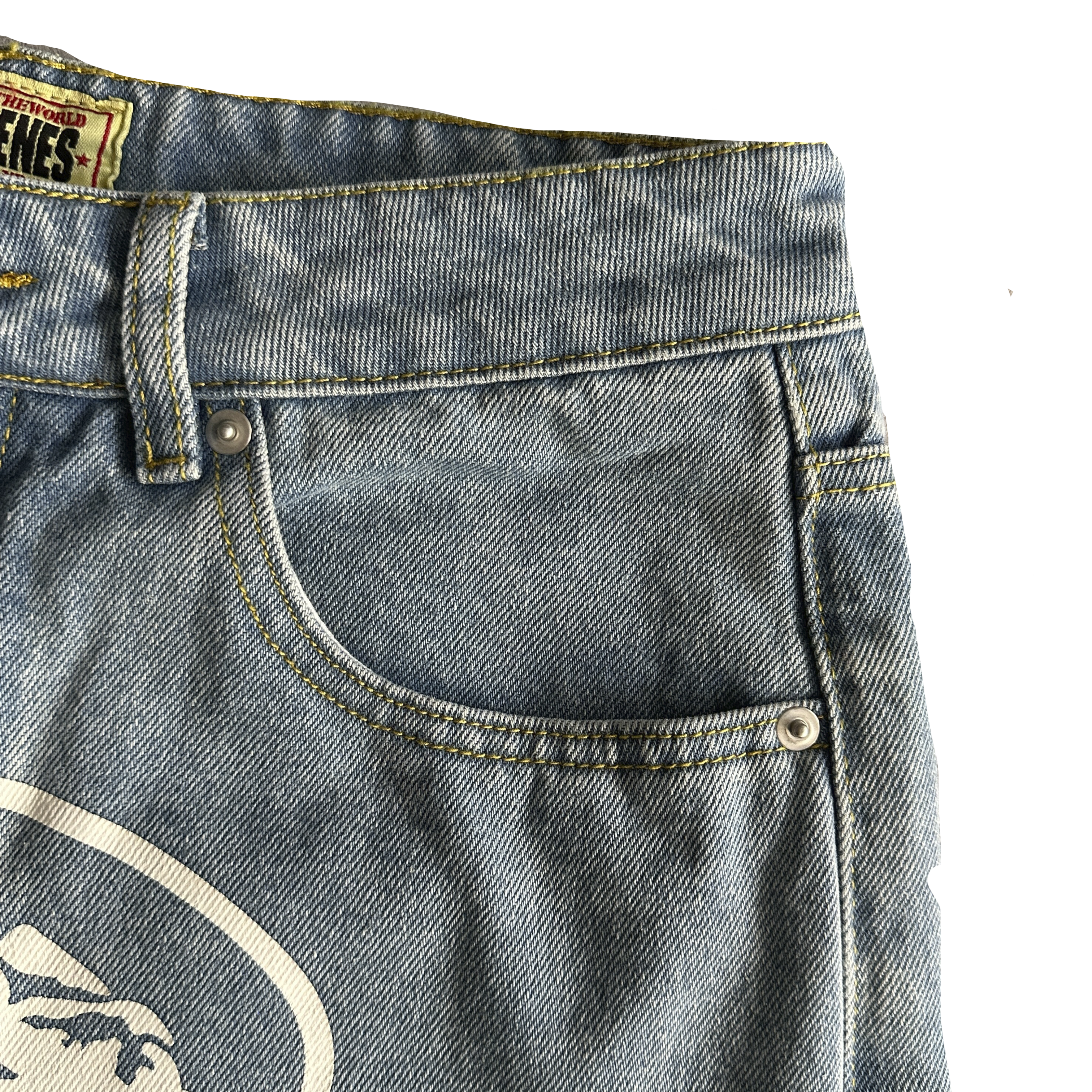 CORTEIZ ALCATRAZ BAGGY JEANS
