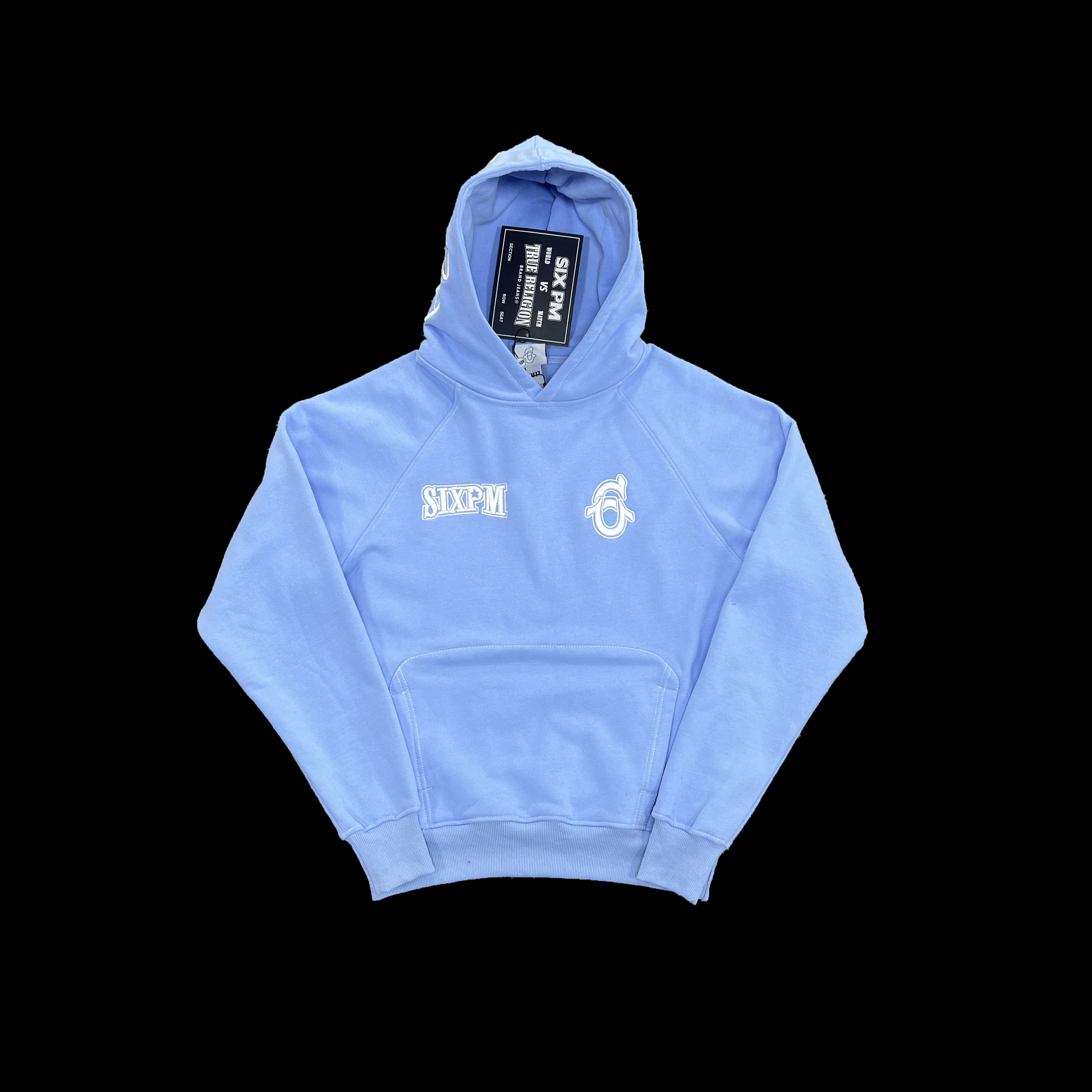 HOODIE 6PM X TRUE RELIGION (SKY BLUE)