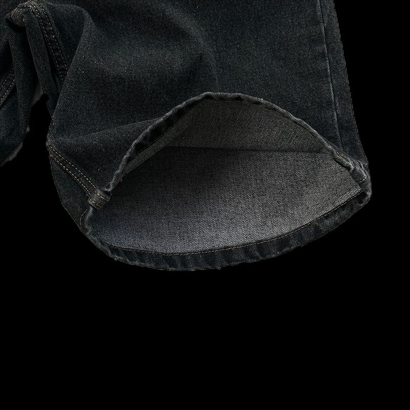 CORTEIZ ALCATRAZ DENIM SHORTS WASHED (BLACK)