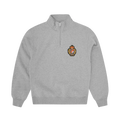 CORTEIZ ROYALE CREST QUARTER ZIP (HEATHER GREY)