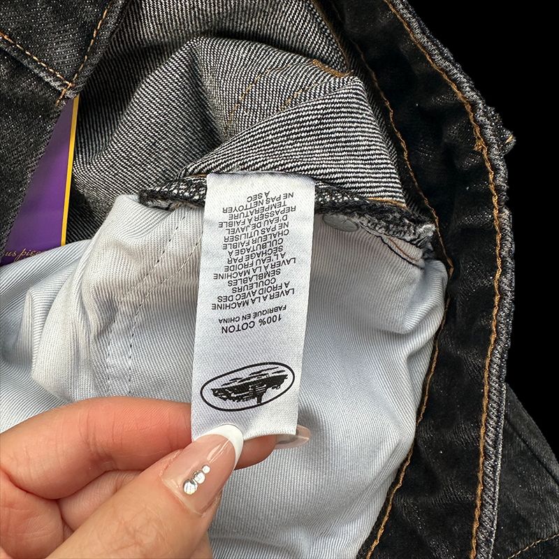 CORTEIZ ALCATRAZ DENIM SHORTS WASHED (BLACK)