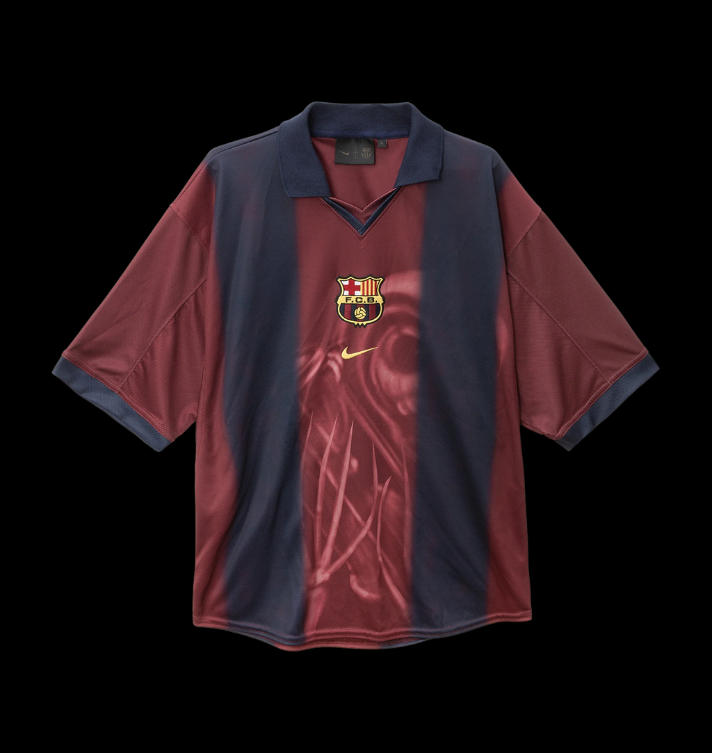 FC BARCELONA RETRO 2000/01 HOME SKELETON JERSEY