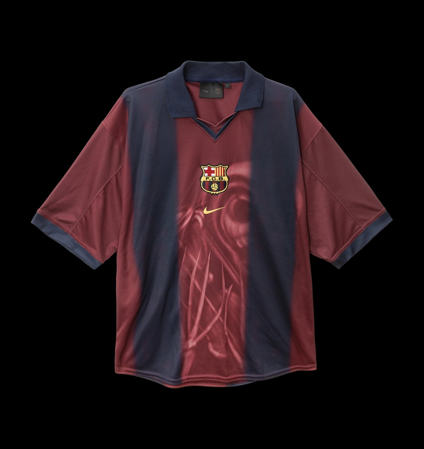 FC BARCELONA RETRO 2000/01 HOME SKELETON JERSEY