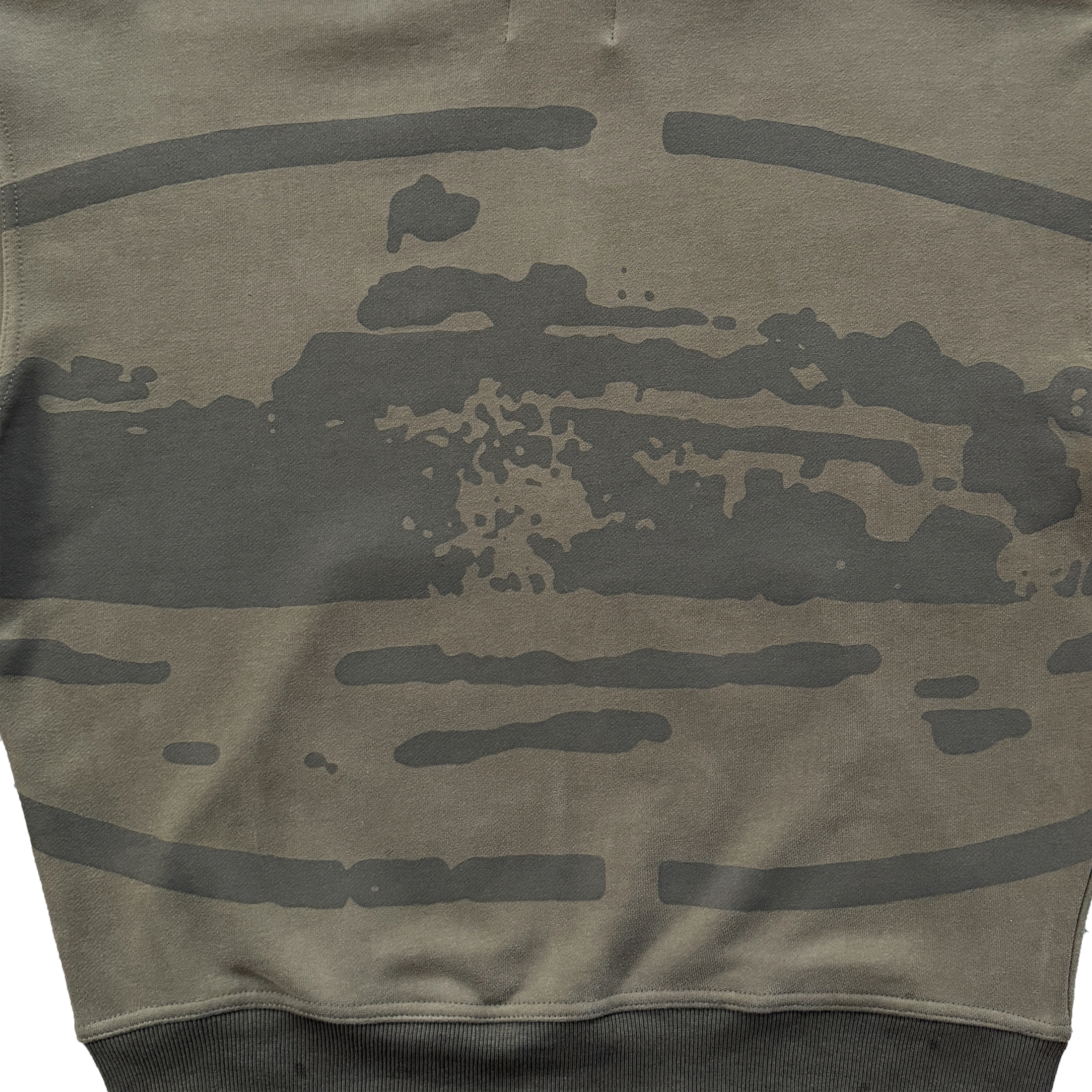 CORTEIZ RTW GUERILLAZ RIPSTOP ZIP HOODIE - (OLIVE)