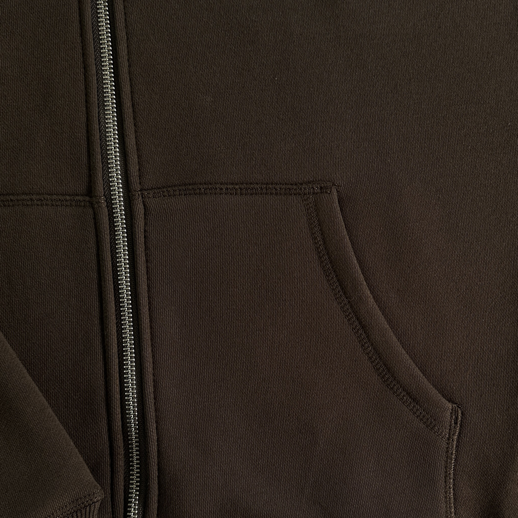 CORTEIZ ISLAND PUFF PRINT ZIP TRACKSUIT (BROWN)