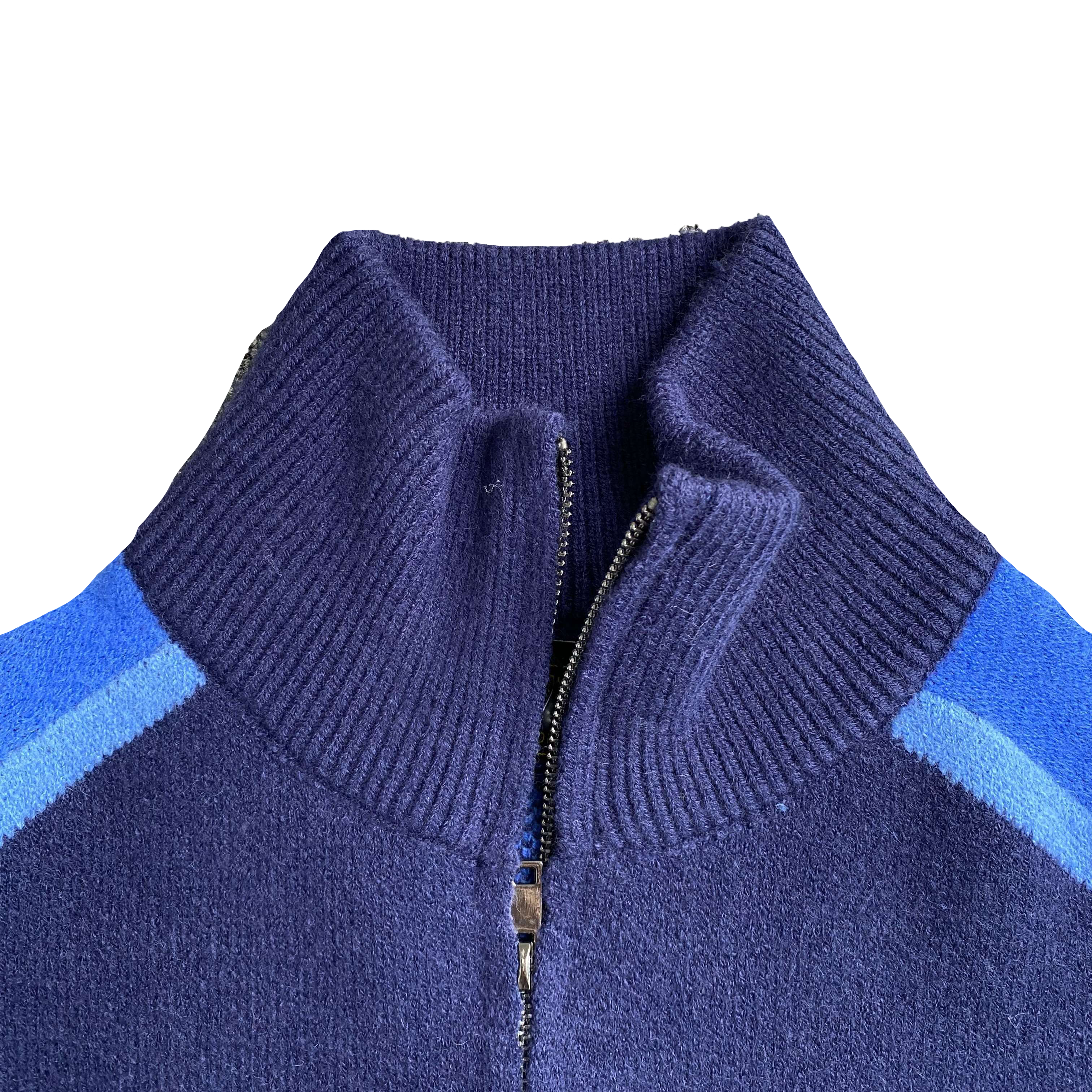 CORTEIZ PRECISION KNIT ZIP UP (NAVY)