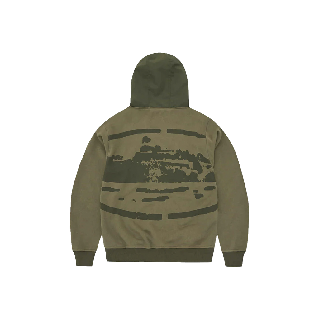 CORTEIZ RTW GUERILLAZ RIPSTOP ZIP HOODIE - (OLIVE)