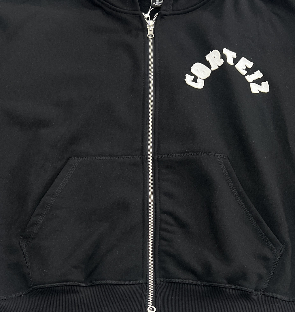 CORTEIZ COLLY ARCH HOODIE (BLACK)