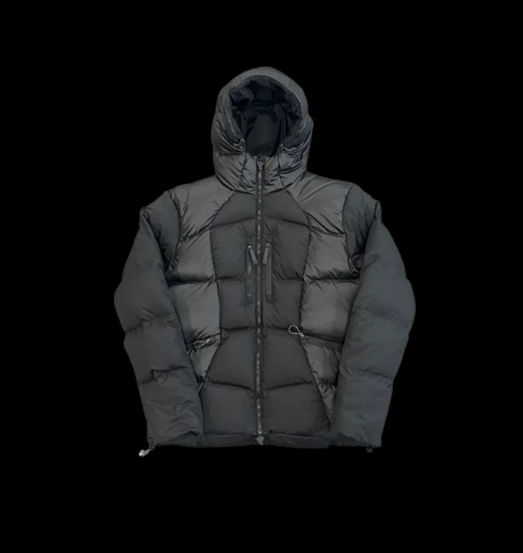 SYNA WAVE PUFFER JACKET (BLACK)