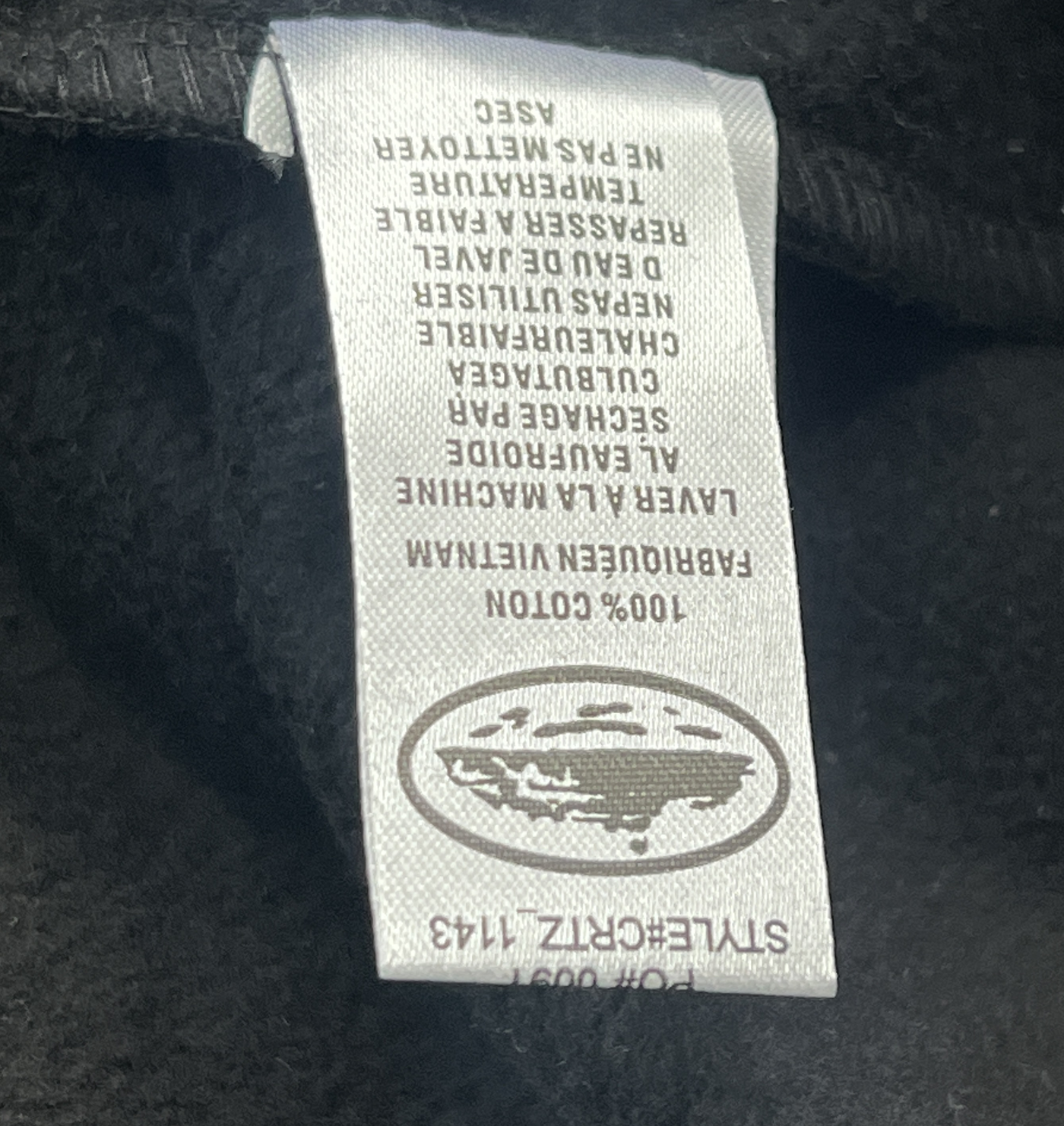 CORTEIZ COLLY ARCH HOODIE (BLACK)