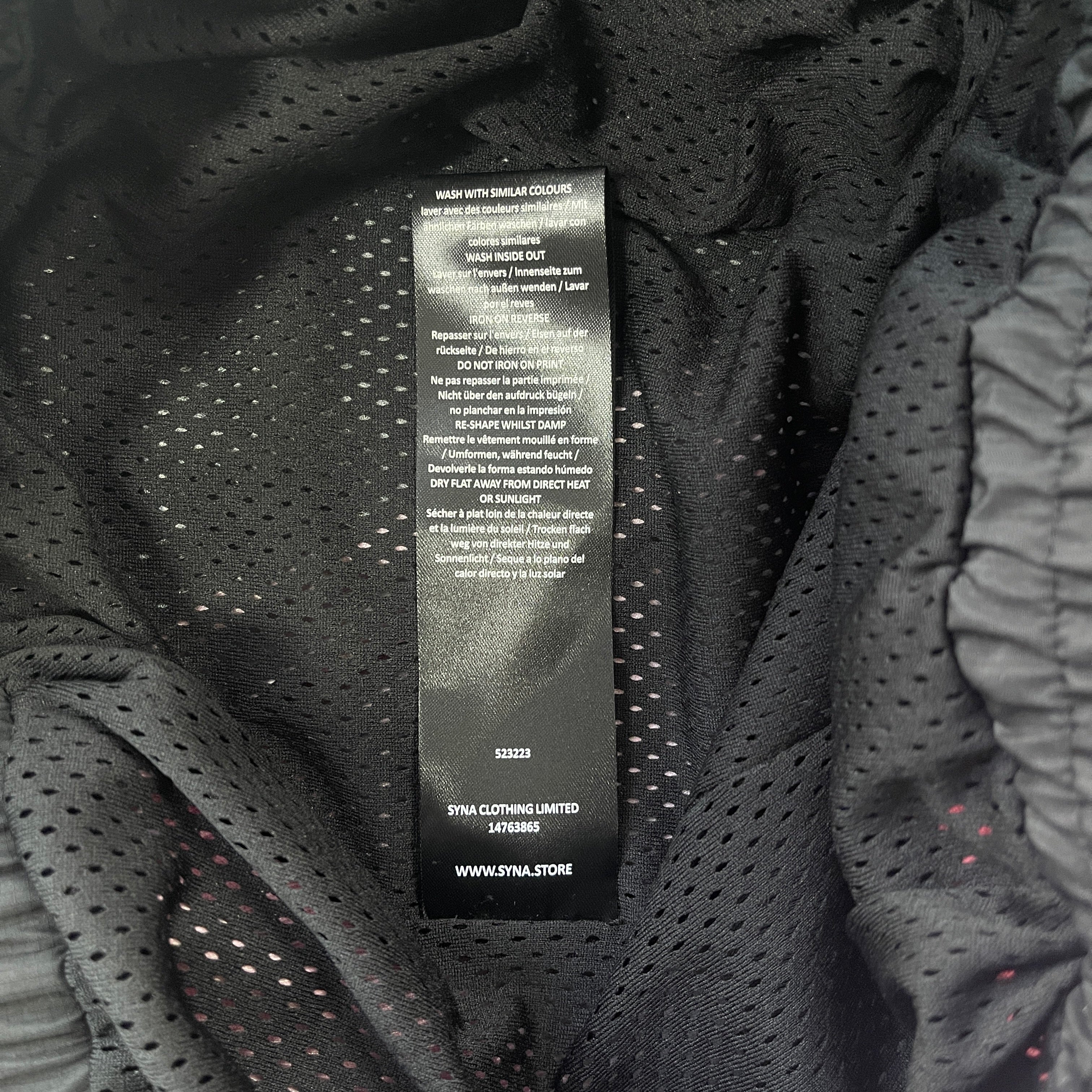 SYNA WORLD DYNAMIC TRACK PANT - (GREY / PINK)