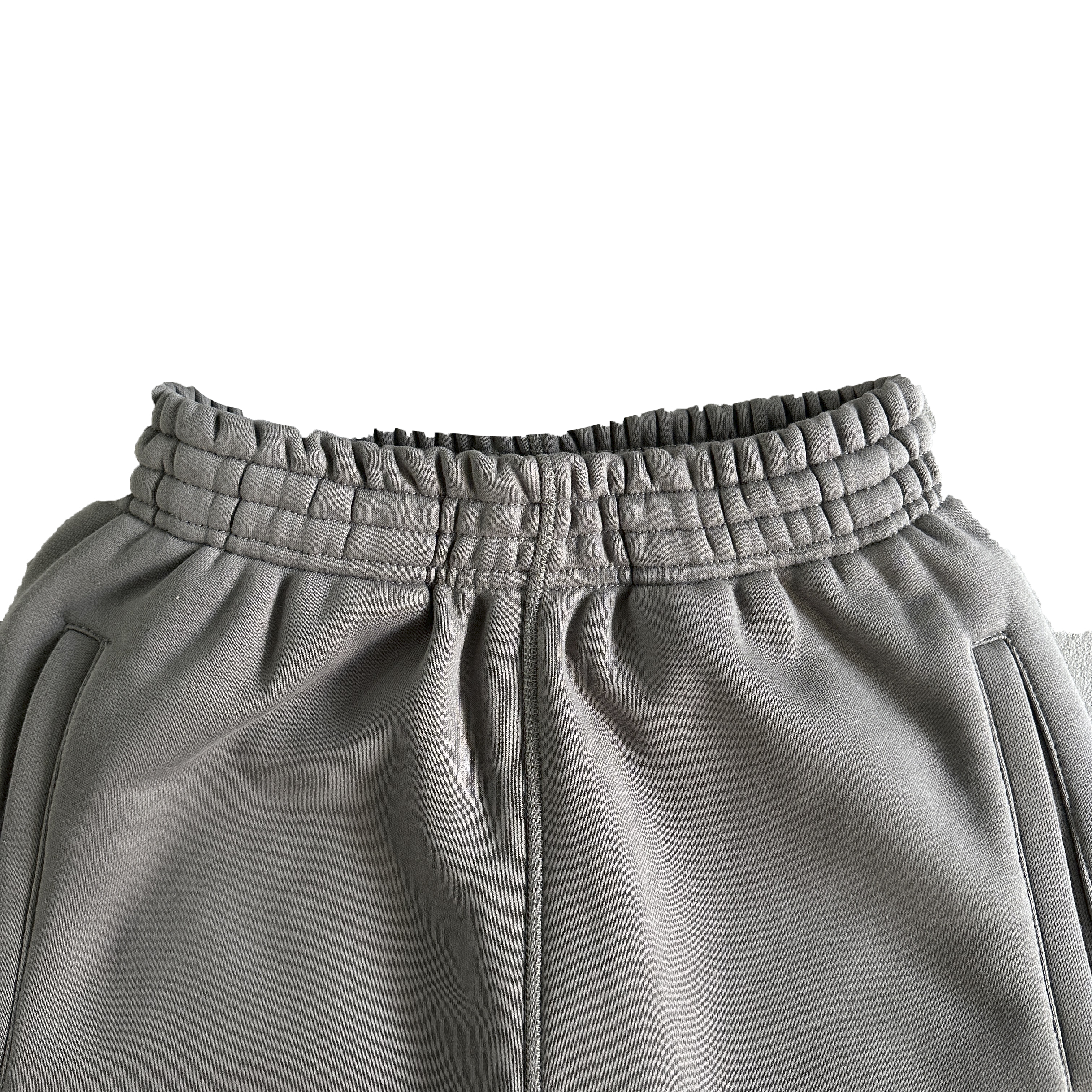 CORTEIZ ISLAND PUFF PRINT ZIP PANTS (GREY)