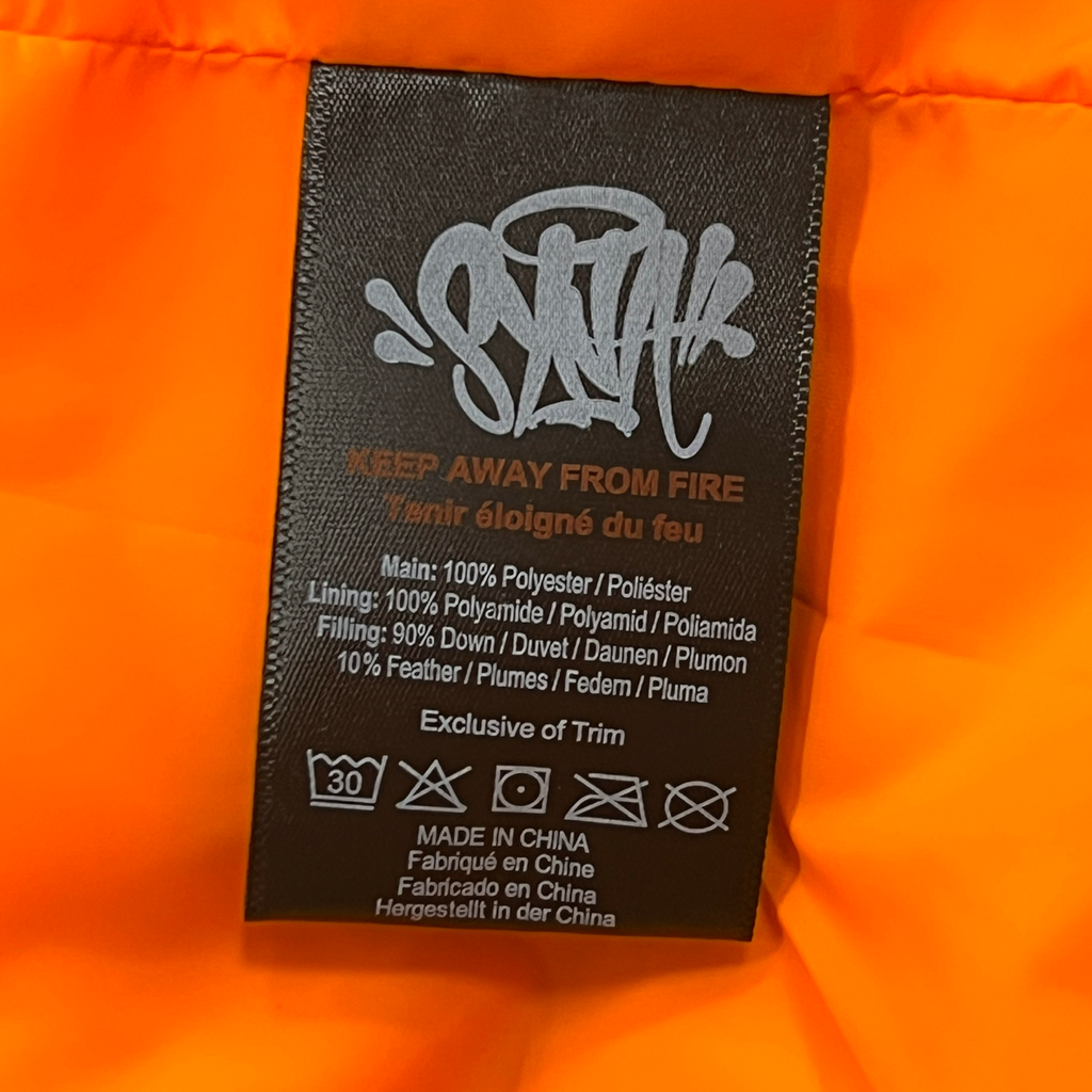 SYNA WORLD WAVE PUFFER JACKET (ORANGE)