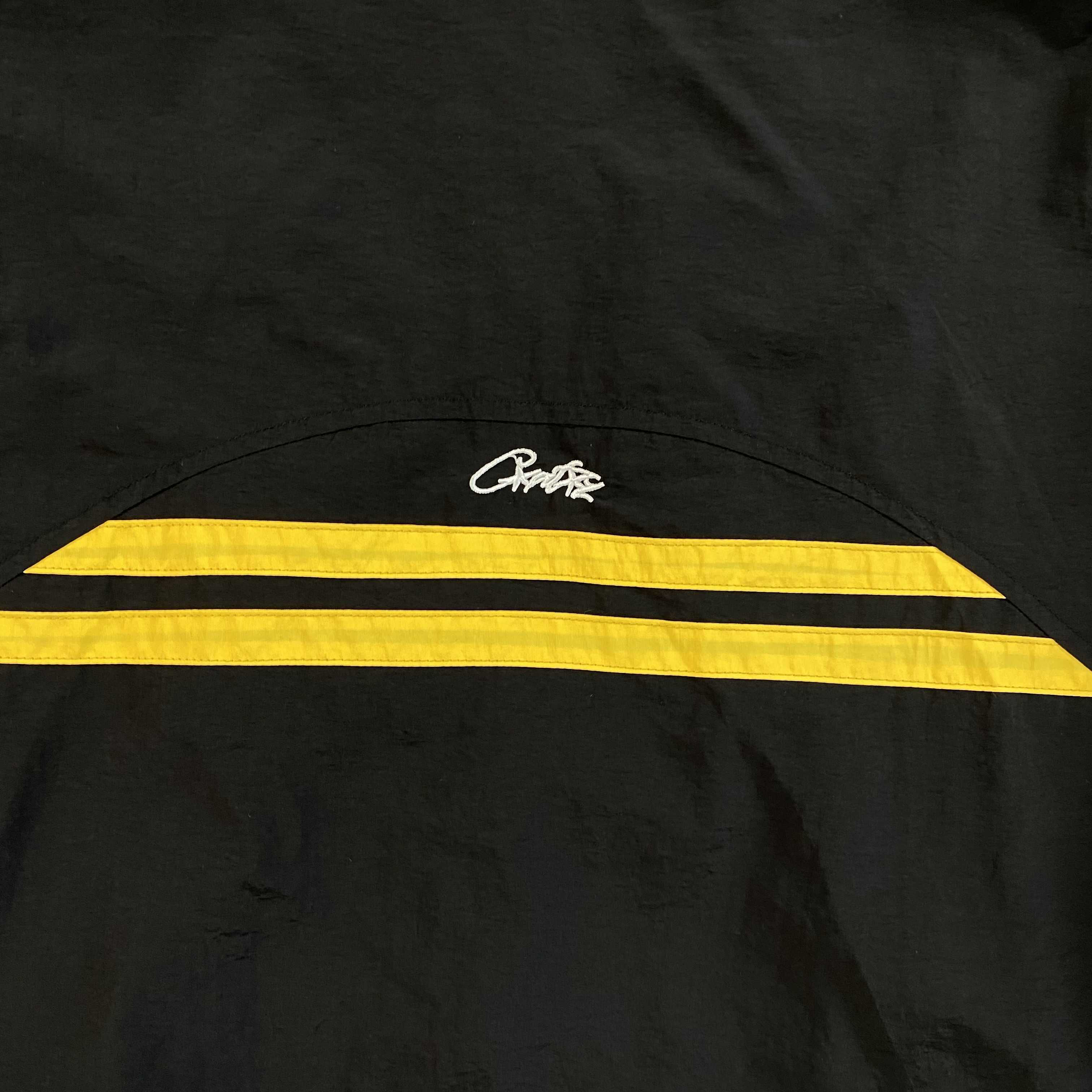 CORTEIZ STRIPED LITEWORK JACKET (BLACK/YELLOW)