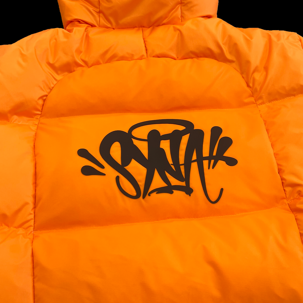 SYNA WORLD WAVE PUFFER JACKET (ORANGE)