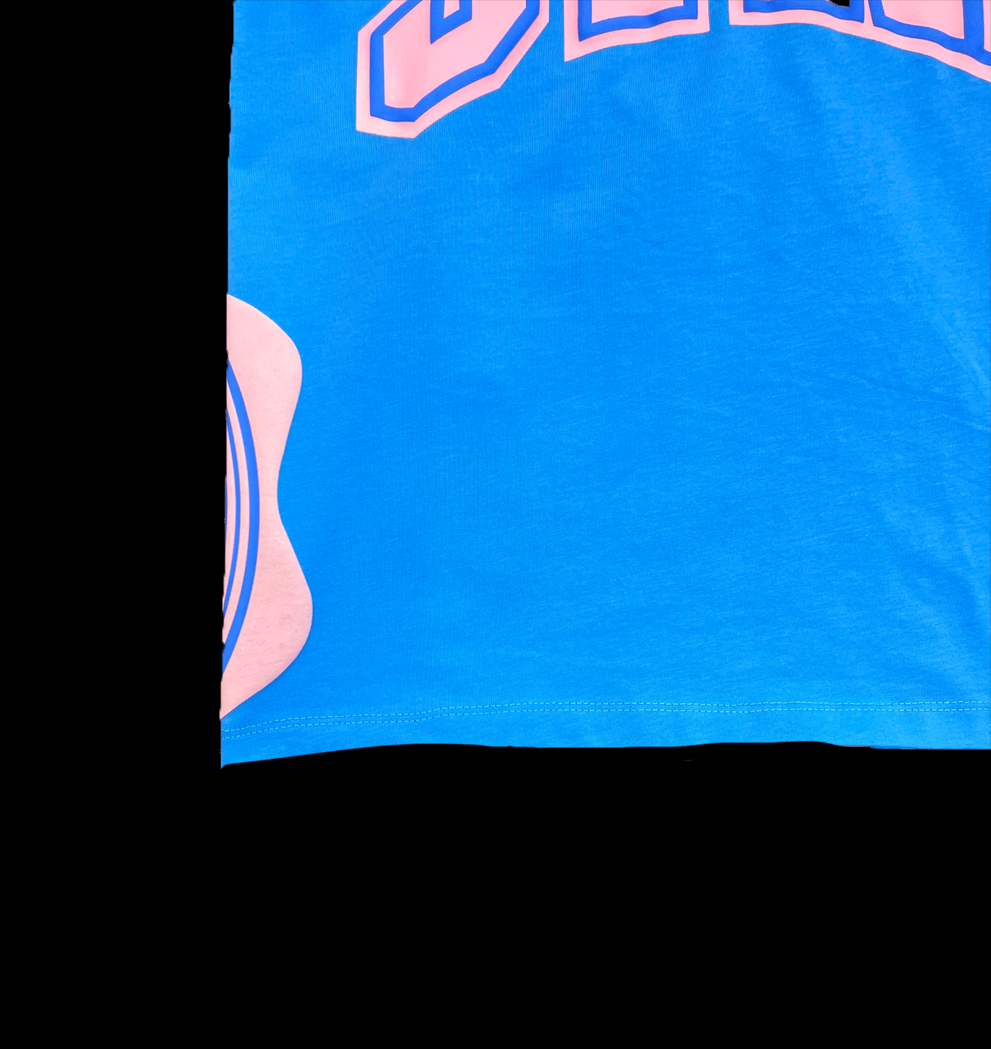 SYNA COLLEGE TEE (BLUE/PINK)