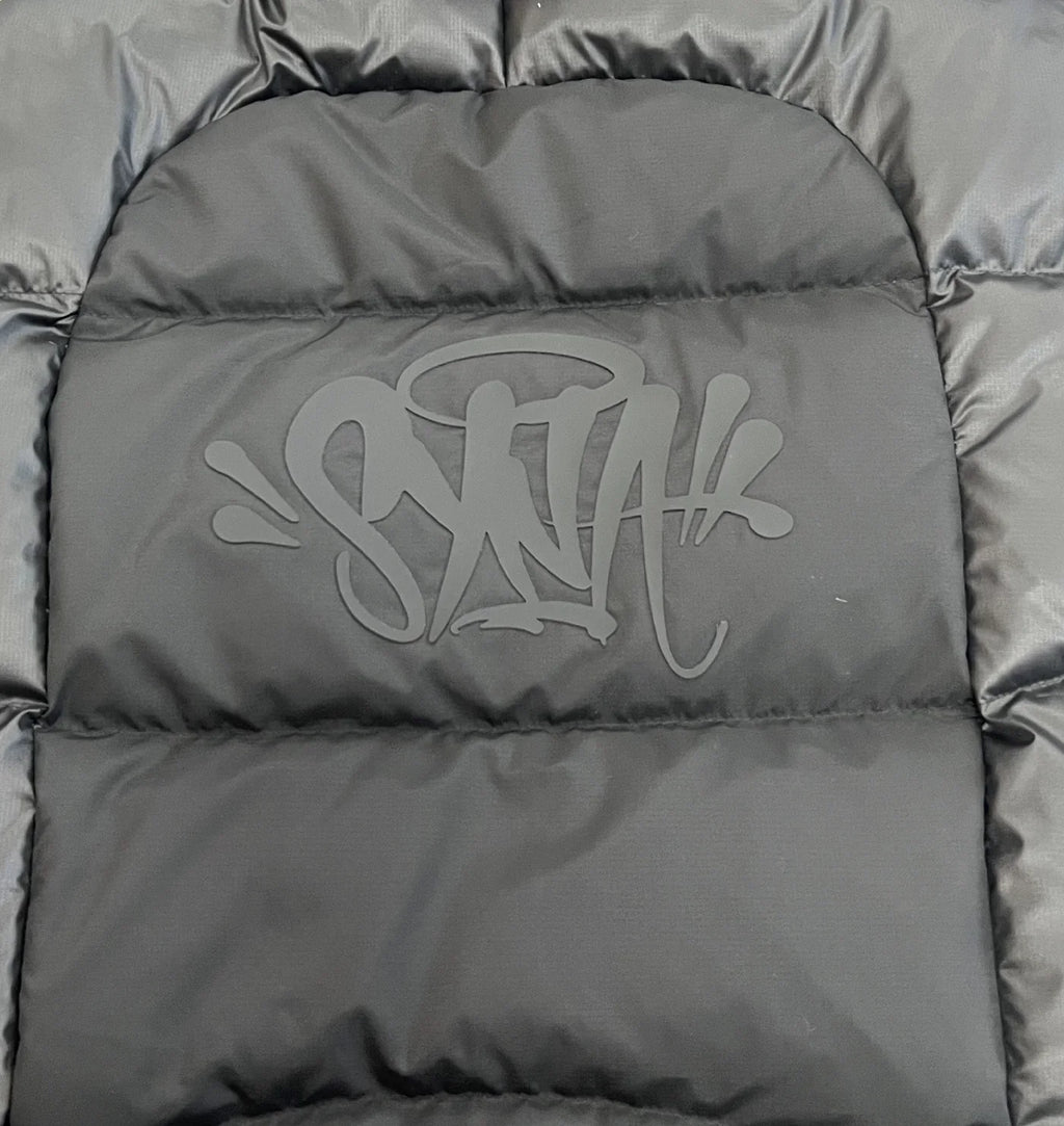 SYNA WAVE PUFFER JACKET (BLACK)