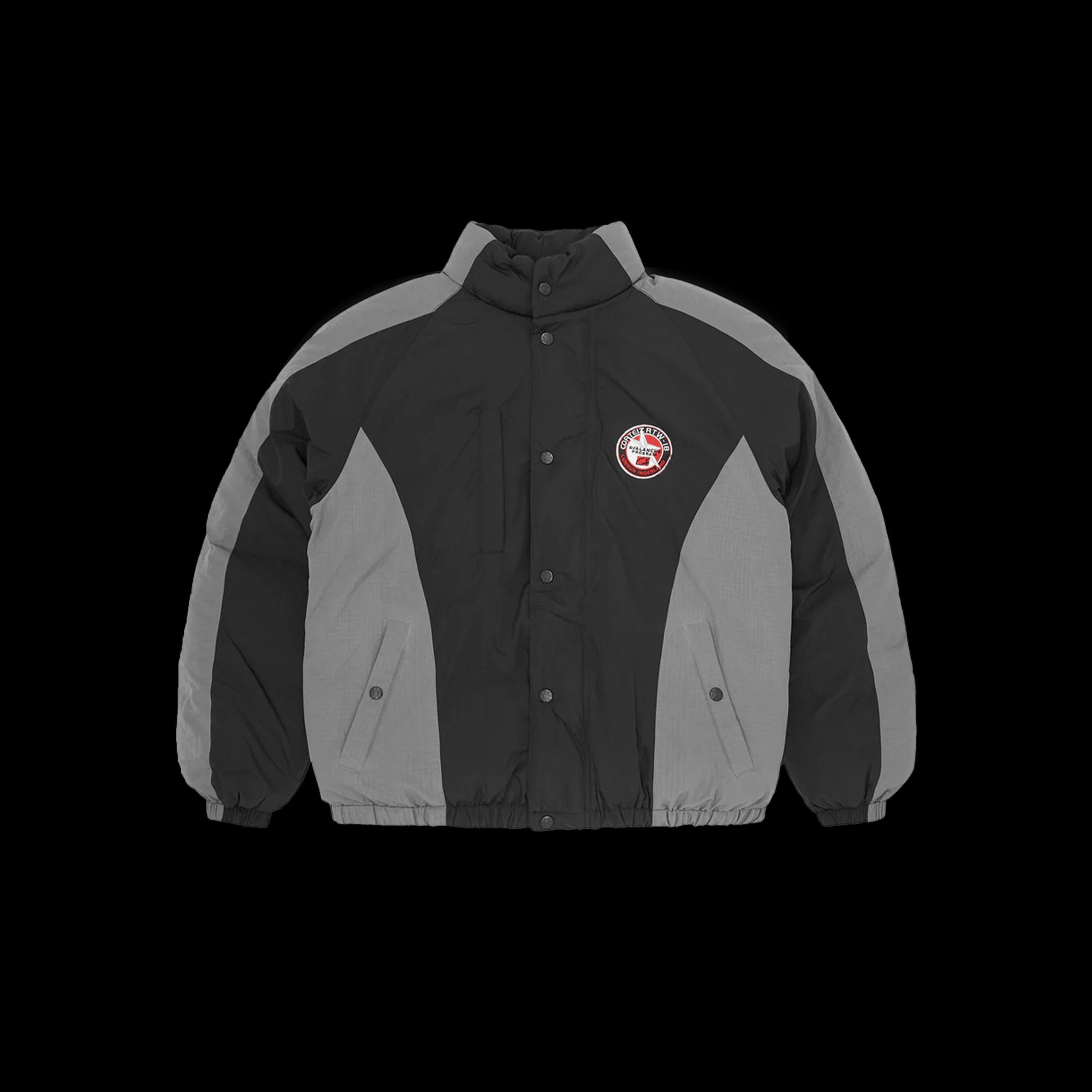 CORTEIZ AVALANCHE BOLO DOWN JACKET (BLACK)