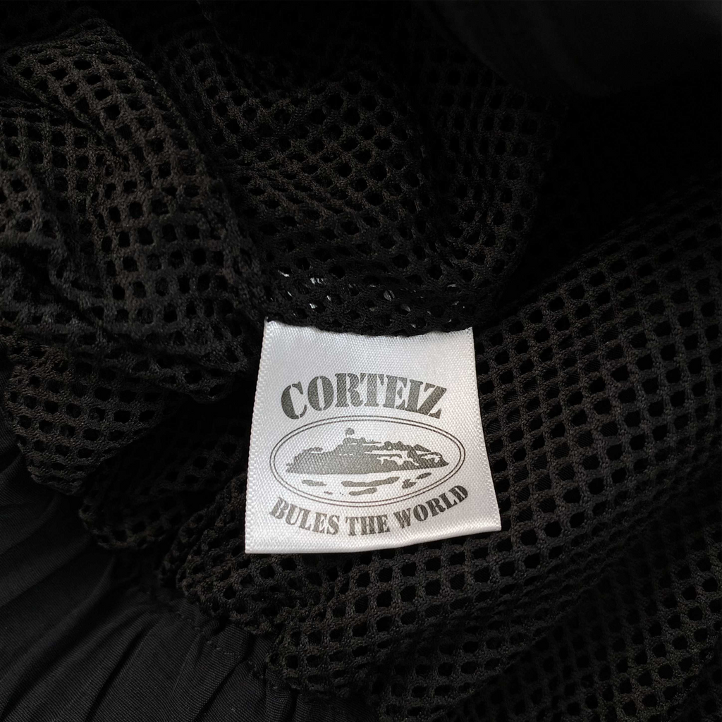 CORTEIZ STRIPED LITEWORK JACKET (BLACK/YELLOW)