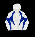 SYNA VORTEX WOVEN JACKET (WHITE/BLUE)